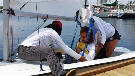 Nonprofit program empowers people living with disabilities to learn to sail in Boston