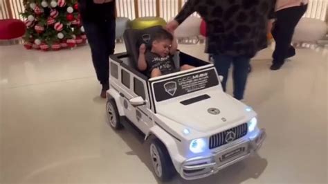 Nonverbal boy gifted custom-built SUV as part of Nicklaus Children’s Hospital toy drive