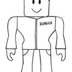 Noobius Roblox Coloring Pages Bakon