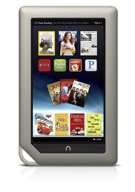 Nook - Barnes & Noble also sells the Nook 10” HD Tablet Designed with Lenovo for $130, but this is a more traditional LCD screen tablet.It’s not an e-reader. Nook GlowLight 4 review: Design. If you ...
