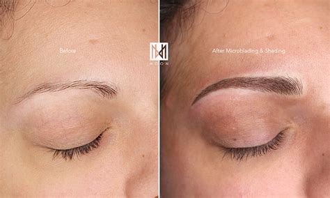 Noon micropigmentation. [Powder shading] ***Healed results can vary per individual. . . Book an appointment today with a New Jersey Board and Phibrows Certified Artist at... 