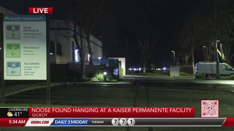 Noose found hanging outside Kaiser Permanente office