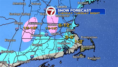 Nor’easter bringing strong winds, up to 18 inches of snow to parts of Mass.