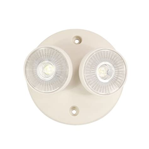 Nora Lighting Double Head Wide Lens LED Emergency Light