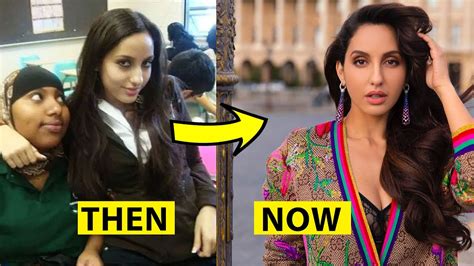Nora Fatehi's before and after looks | The Real Truth of Nora Fateh
