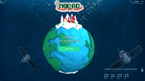 Official NORAD Tracks Santa. Come back Dec. 1. To see what NORAD does the rest of the year, visit us at NORAD.mil. FOLLOW US! Follow Santa Claus as he makes his magical journey around the world!. 