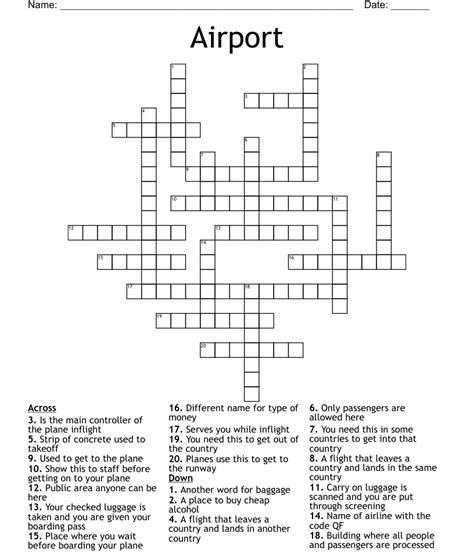 Norcal airport crossword. Things To Know About Norcal airport crossword. 