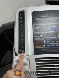 Nordictrack console buttons not working.  The built-in console has no ...