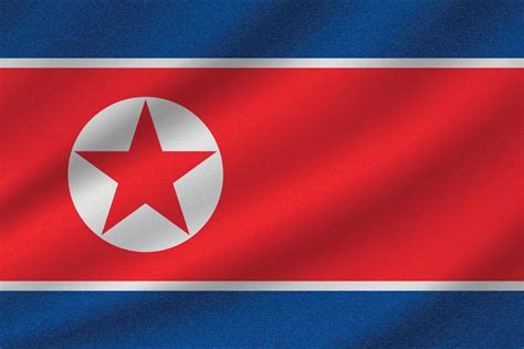 Nordkorea flagga