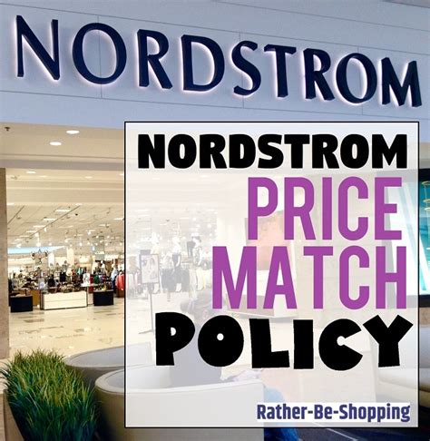 Nordstrom Price Matching Policy