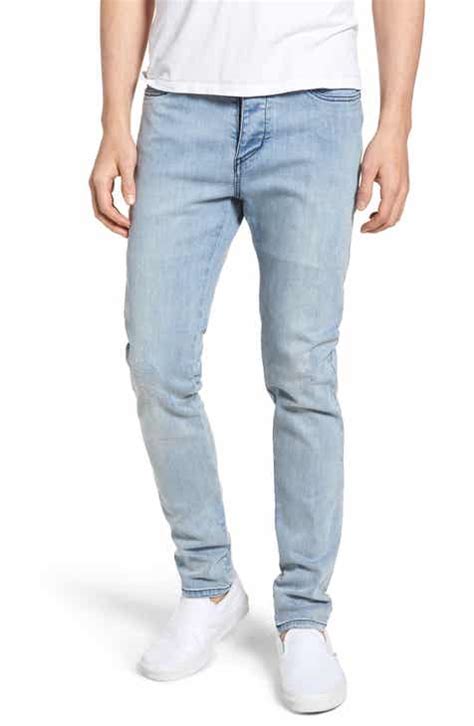 Nordstrom jeans men. Federal Slim Straight Leg Jeans (Vintage Biscotti) $119.97. (39% off) $199.00. Only a few left. Get free shipping on every wash and every fit of men's jeans when you spend $100 at Nordstrom Rack. Discover men's jeans from top brands today. 