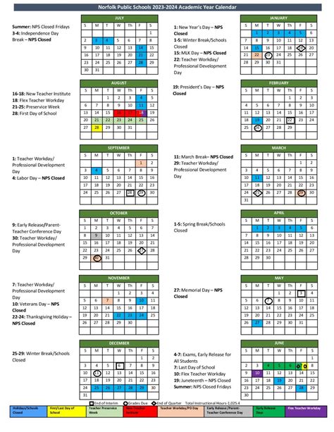 Norfolk State University Academic Calendar