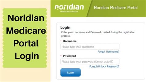 Noridian log in