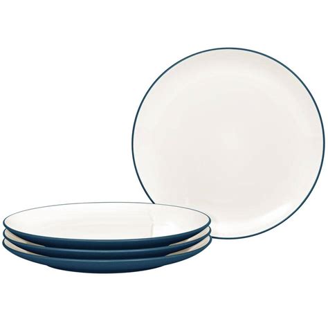 Noritake Colorwave Blue Stoneware Coupe Salad Plate 8-1/4 in.