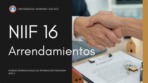 Norma Internacional de Información Financiera 16 Arrendamientos