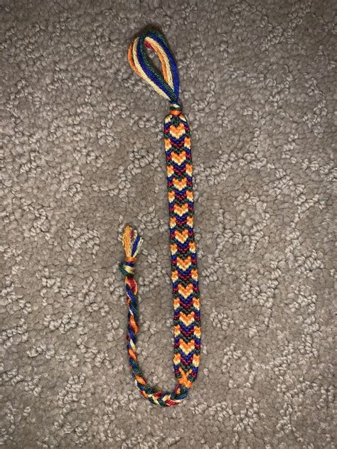 Normal Friendship Bracelet Pattern 2359 Chevron