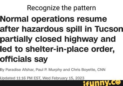 Normal operations resume after hazardous spill in Tucson …