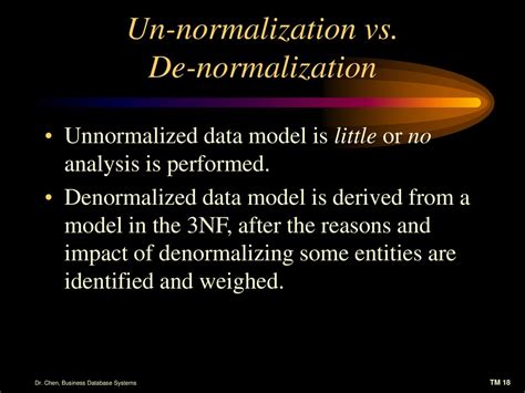 Normalizing vs Denormalizing Databases