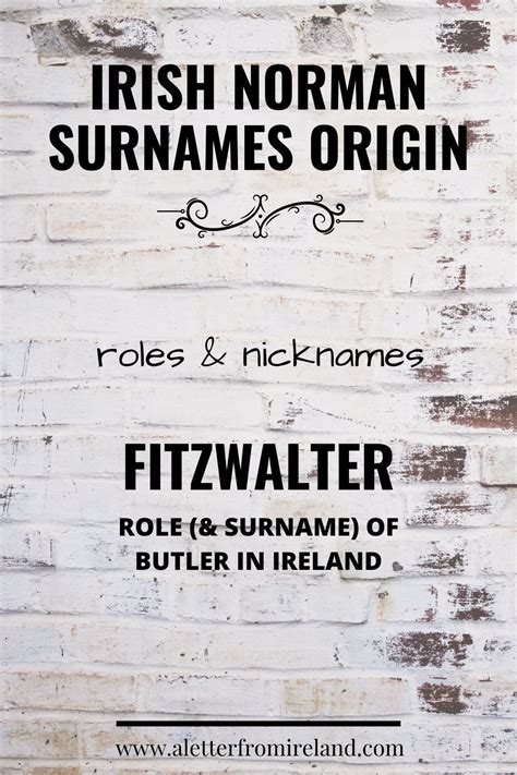 Norman Origin Surnames - Behind the Name