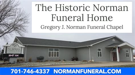 Funeral service, on July 9, 2022 at 11:00 a.m., at Historic Norman Funeral Home Chapel, 2950 South Washington Street, Grand Forks, NORTH DAKOTA. Legacy invites you to offer condolences and share .... 