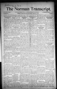 Norman transcript classifieds. com Published In The Norman Transcript March 13...