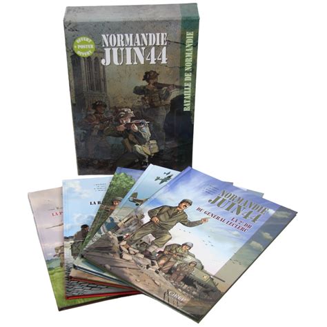 Normandie juin 44 - Coffret 5 tomes - Orep Editions