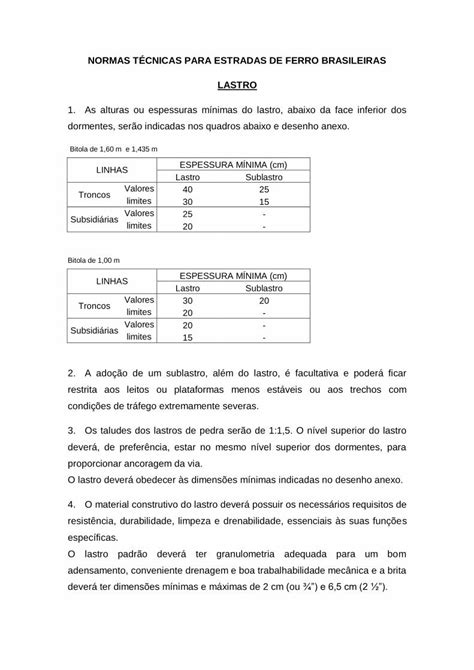 Normas tecnicas para as estradas de ferro brasileiras. - Manuale di servizio walbro per wyc carb.