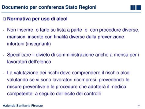 Normativa in tema di alcol – Copev