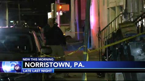 NORRISTOWN, PA — Police have announced an arrest warrant and a reward for a suspect in the killing of an innocent bystander during an October shooting in Norristown. Damien Wilson, 18, of .... 