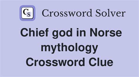 Norse saint - 2 answers Crossword Clues