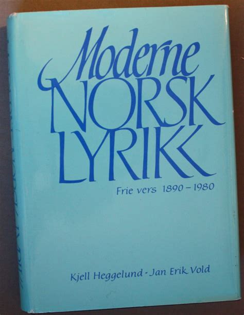 Norsk lyrikk fra 1890 til i dag. - Preparación y presentación de proyectos de inversión.