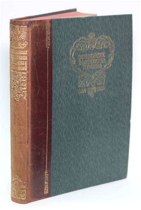 Norske bogtrykker forening 1884 1909. - Significato de i colori e de' mazzolli.
