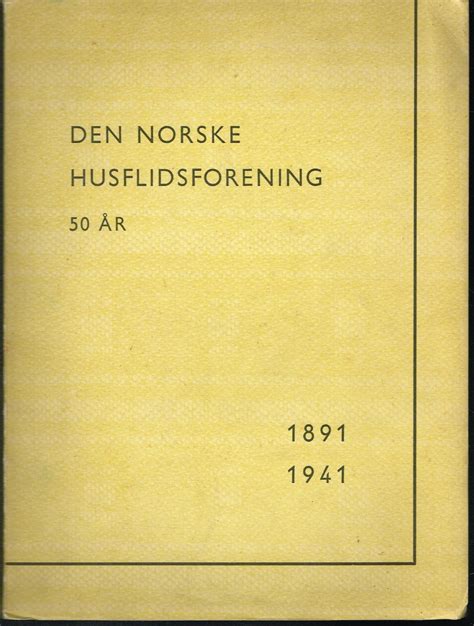 Norske husflidsforening gjennem 40 ar, 1891 1931. - As telecomunicações nos direitos interno e internacional.