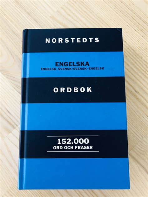 Norstedts engelska/svenska - svenska/engelska ordbok,