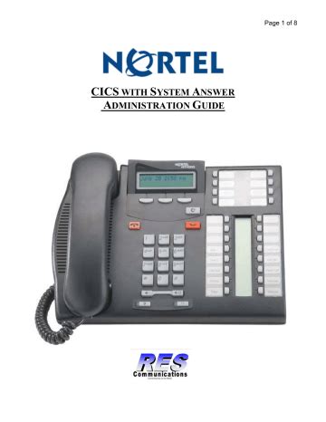 Nortel a programming guide for administration. - Clinical engineering a handbook for clinical and biomedical engineers.