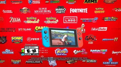 North American Switch commercial "More Games Anytime, Anywhere"
