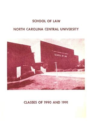 North Carolina Central School of Law Class Profiles Bulletins …