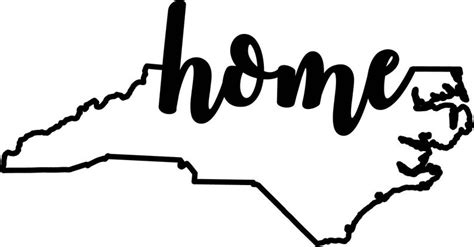 North Carolina Home Png - Etsy