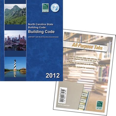 North Carolina State Building Code Building Code 2012 and Tab Combo