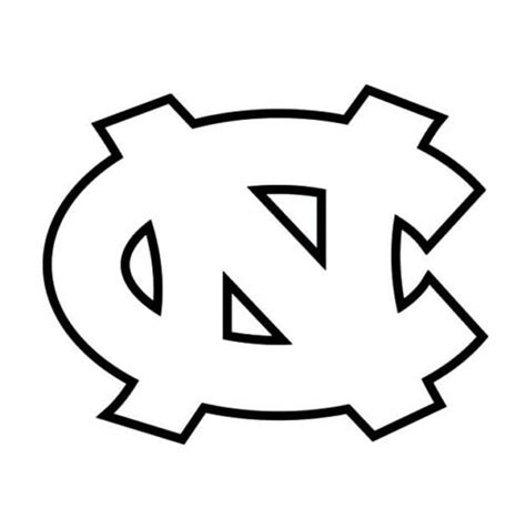 North Carolina Tar Heels Decal - Etsy