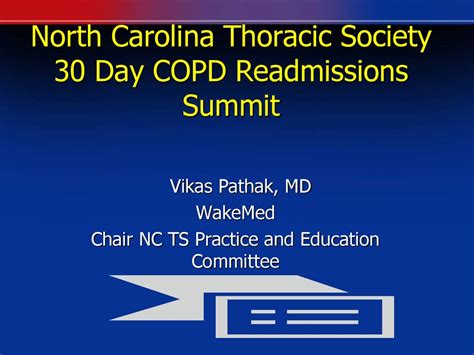 North Carolina Thoracic Society Pulmonary, Illness, & Sleep …