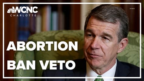 North Carolina governor vetoes 12-week abortion ban