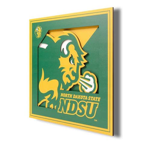 North Dakota State Bison - Harvest Helmet - College Wall Art