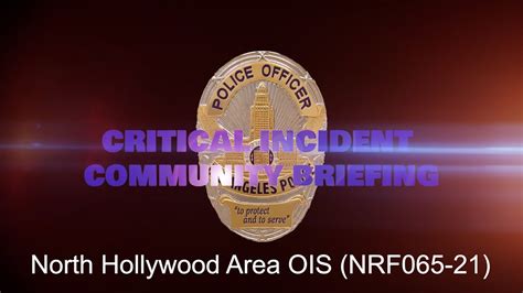 North Hollywood Area OIS 12/23/21 (NRF065-21) - Abogados de …