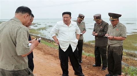 North Korea’s Kim lambasts premier over flooding, in a possible bid to shift blame for economic woes