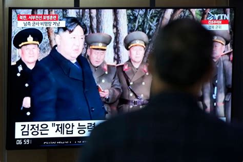 North Korea’s Kim supervises frontline artillery drill