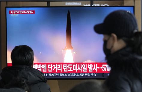 North Korea conducts first long-range missile test in months, likely firing a solid-fueled weapon
