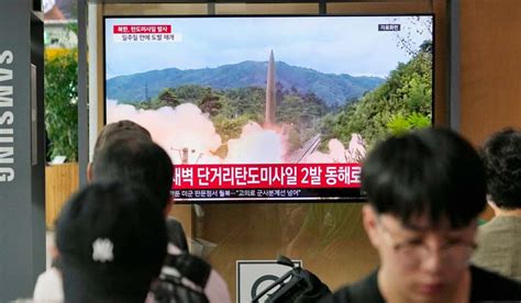 North Korea fires cruise missiles, stays mum on US soldier who crossed into country