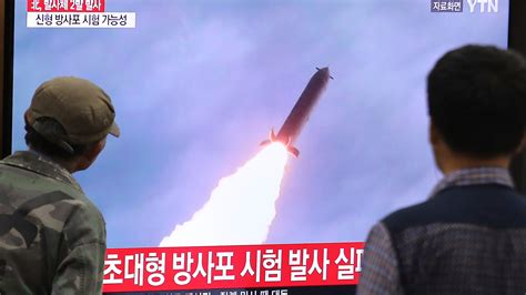North Korea fires multiple projectiles in the vicinity of Pyongyang