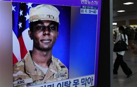 North Korea offers the first official confirmation that it has detained US soldier Travis King